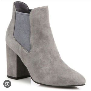Cole Haan Grey Suede Booties